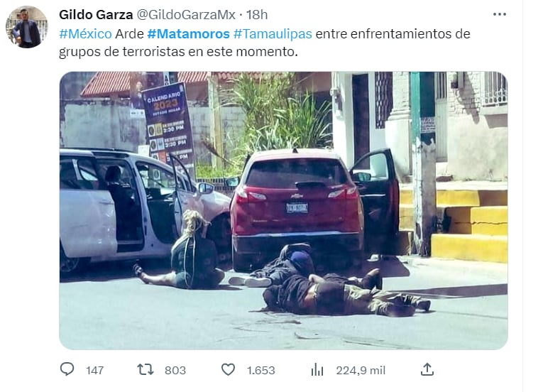 CONTINÚA LA VIOLENCIA EN MÉXICO
