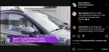 CLARA CHÍA Y PIQUÉ CONTRA PERIODISTA