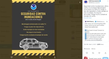 ¿Lanzan advertencia?