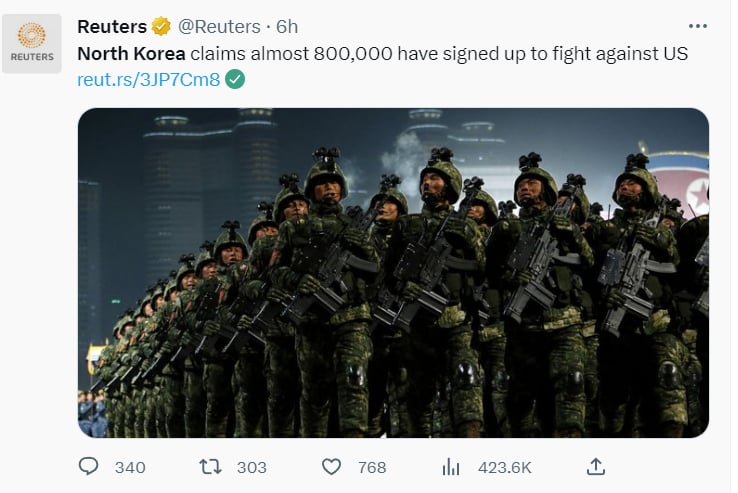 MILES DE PERSONAS SE ENLISTAN AL EJÉRCITO