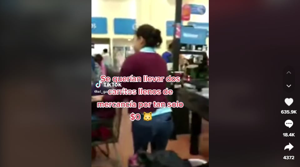 QUERÍA LA MERCANCÍA 'REGALADA'
