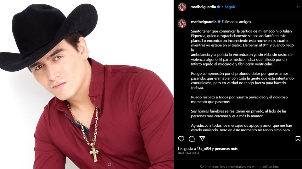 Maldición hijos Joan Sebastian: ¿Qué ocurrió con Julián Figueroa?