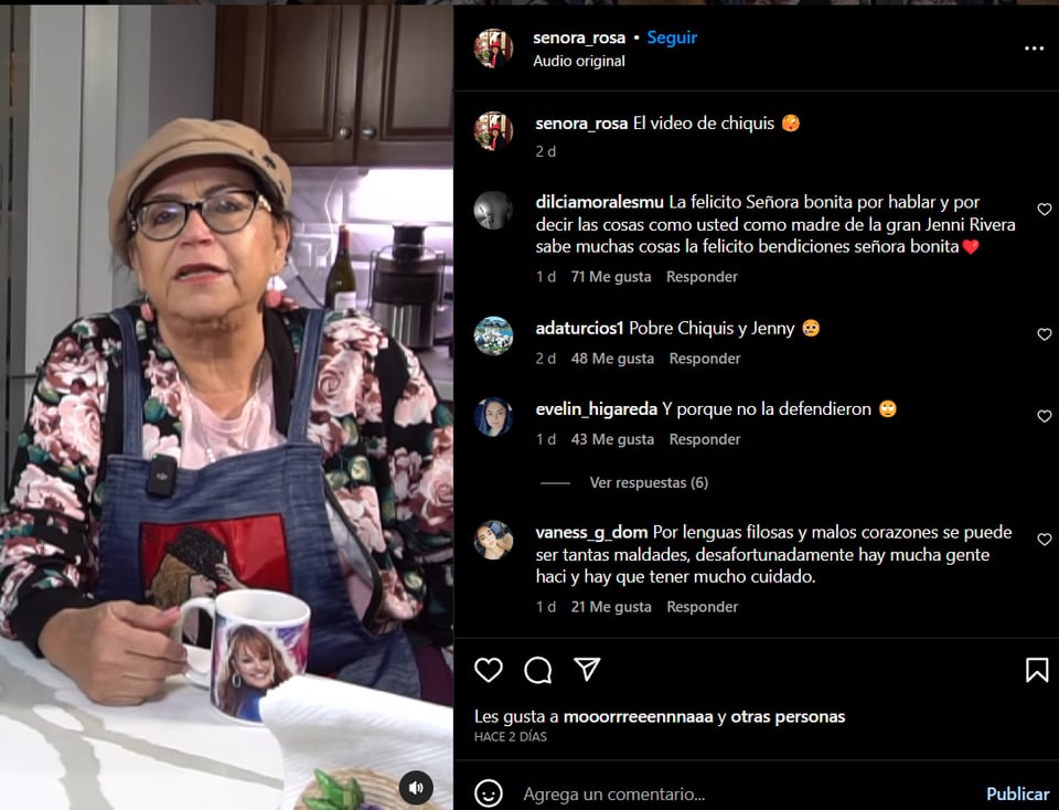 DOÑA ROSA REVEALS THE TRUTH
