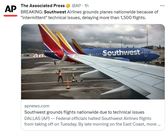 Aviones Estados Unidos