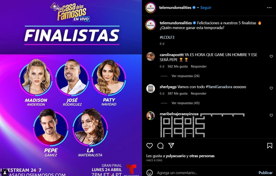 En vivo: ¿Una competencia reñida?