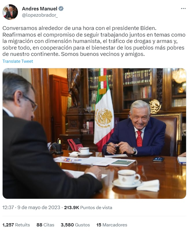 ¿De qué trató la conversación?