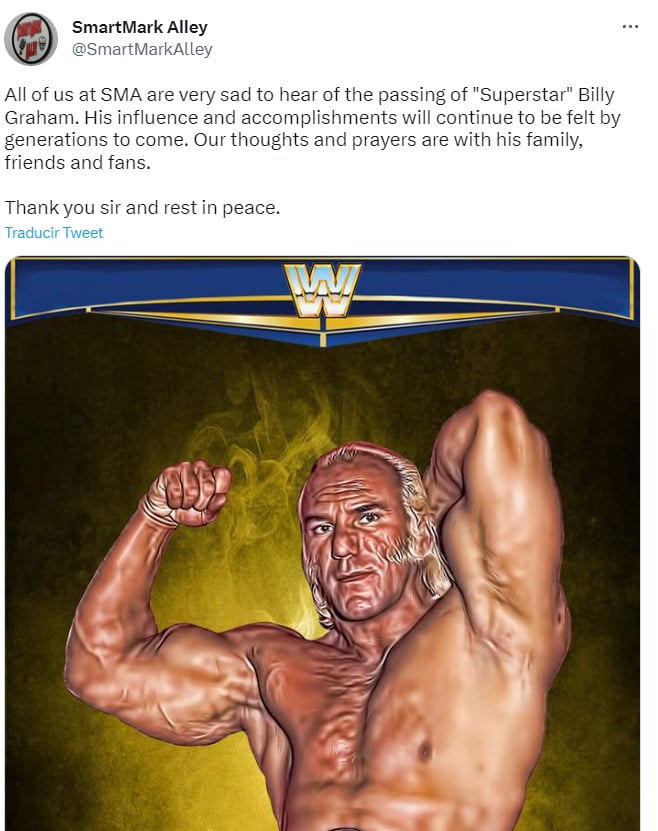WWE WRESTLER DIES