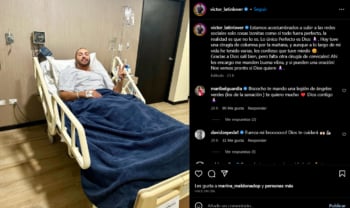 LATIN LOVER UNDERGOED A DELICATE MEDICAL PROCEDURE 