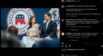 RON DESANTIS DEFIENDE A CASEY