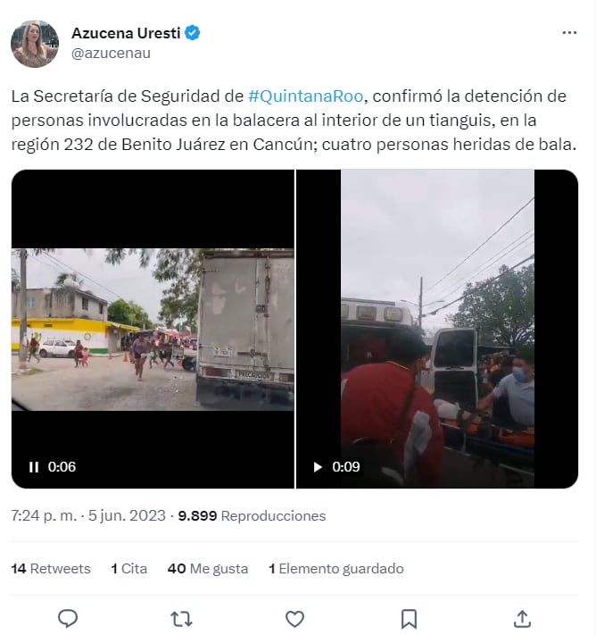 TIROTEO CAUSÓ TERROR EN TIANGUIS