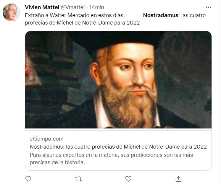 NOSTRADAMUS SURPRISES AGAIN