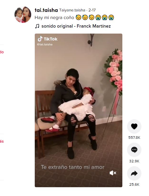 Mother says goodbye to daughter Tiktok: The last goodbye