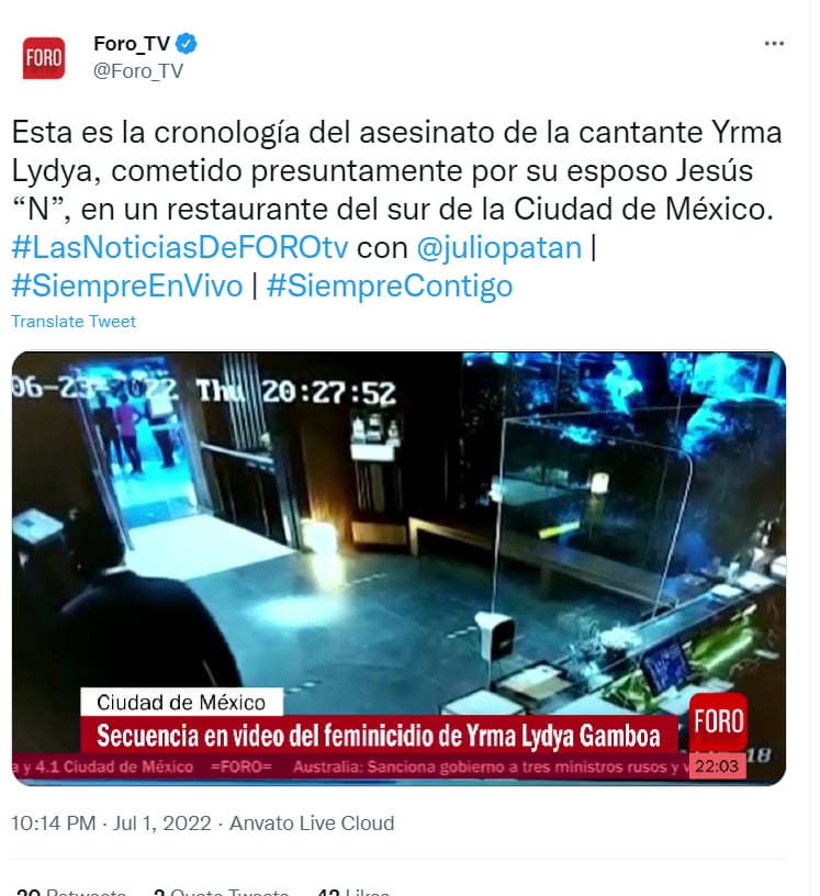 REVELAN LAS PRIMERAS IMÁGENES DE LA FATÍDICA NOCHE
