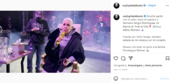 LUPITA D'ALESSIO SE ENCUENTRA DE LUTO