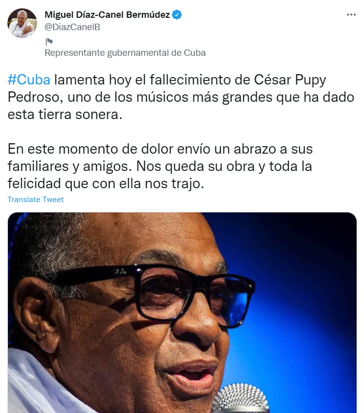 Muere César Pedroso Fernández: "Uno de los músicos más grandes"