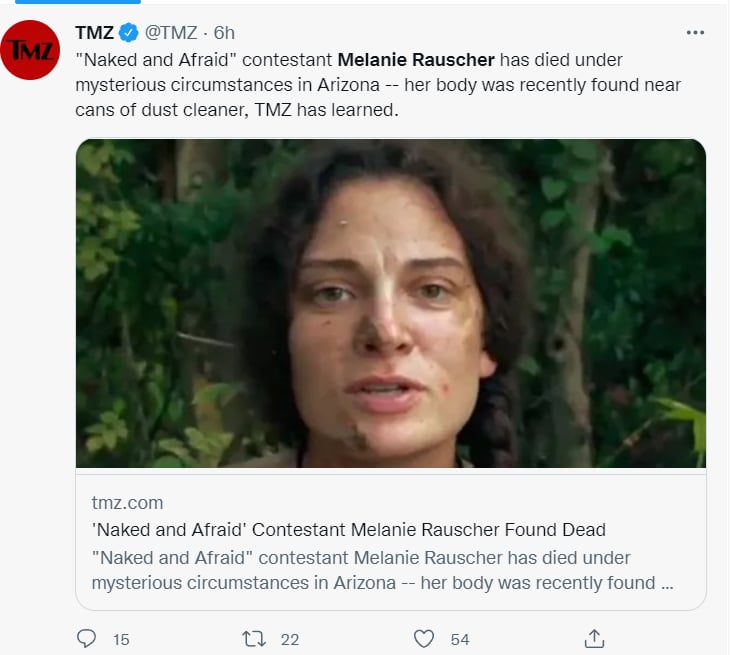 HALLAN MUERTA A CONCURSANTE DE DISCOVERY CHANNEL 