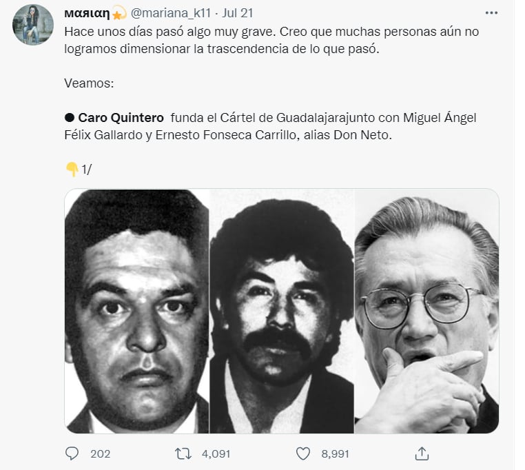 Caro Quintero suspensión extradición: ¿Cuándo se notificó la demanda?