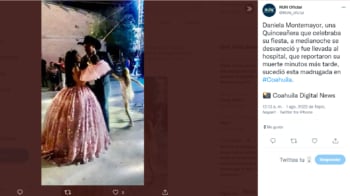 Último video quinceañera Coahuila: ¿Sus últimos instantes de vida?