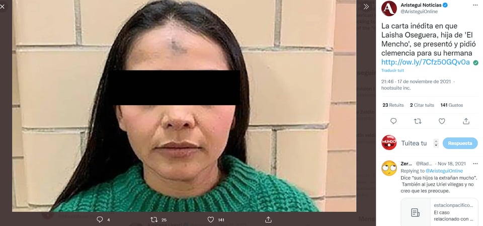 ¿Qué se conoce de la joven?