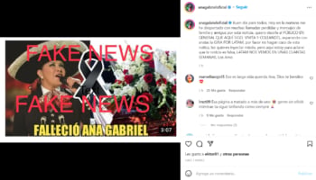 ¿QUÉ PASÓ CON ANA GABRIEL?