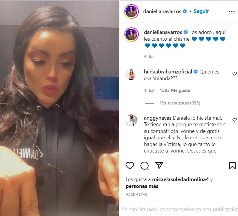 ¿Lamenta las discusiones con Ivonne?