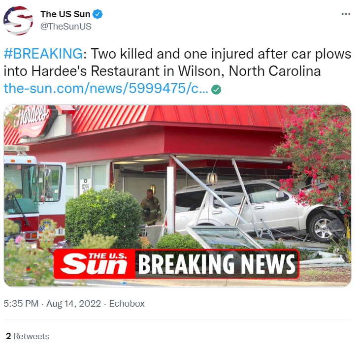 FATAL ACCIDENTE SE REPORTA EN RESTAURANTE