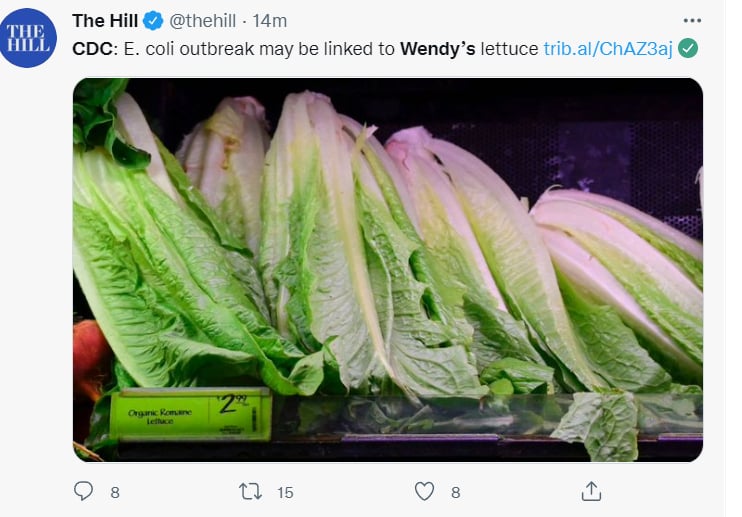 Brote E.Coli Wendy's: ¿Aún no se confirma que sucedió?