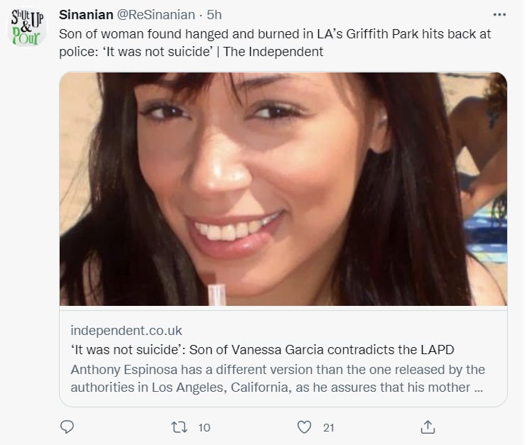 Vanessa Garcia: In danger?