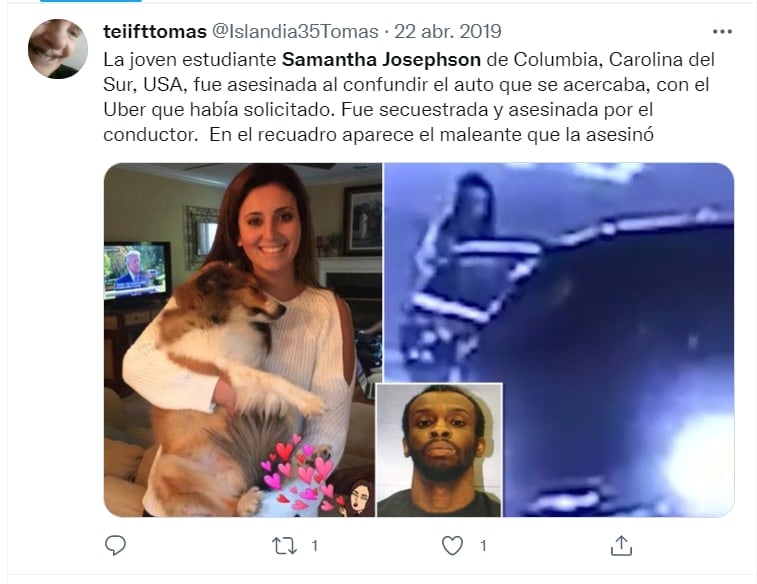 Samantha Josephson murdered Uber: The trial began
