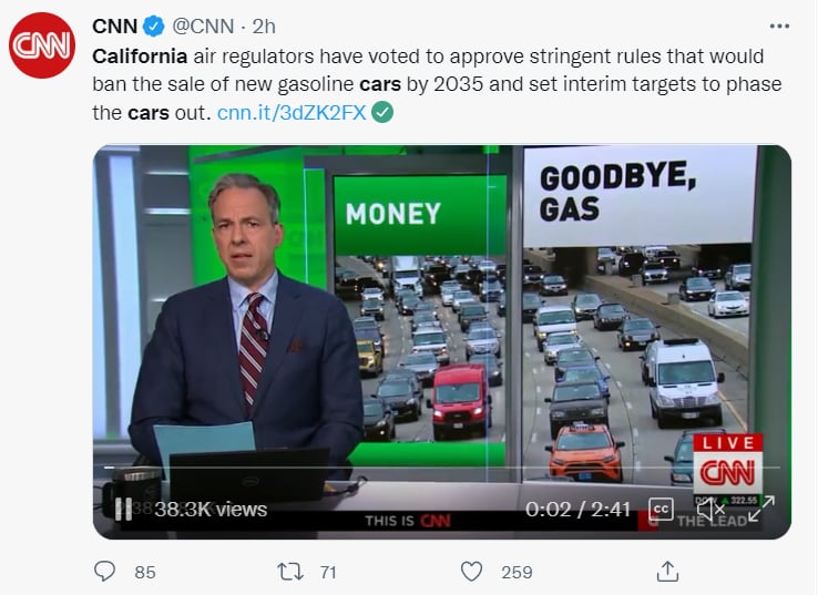 CALIFORNIA APRUEBA LEY SOBRE AUTOS