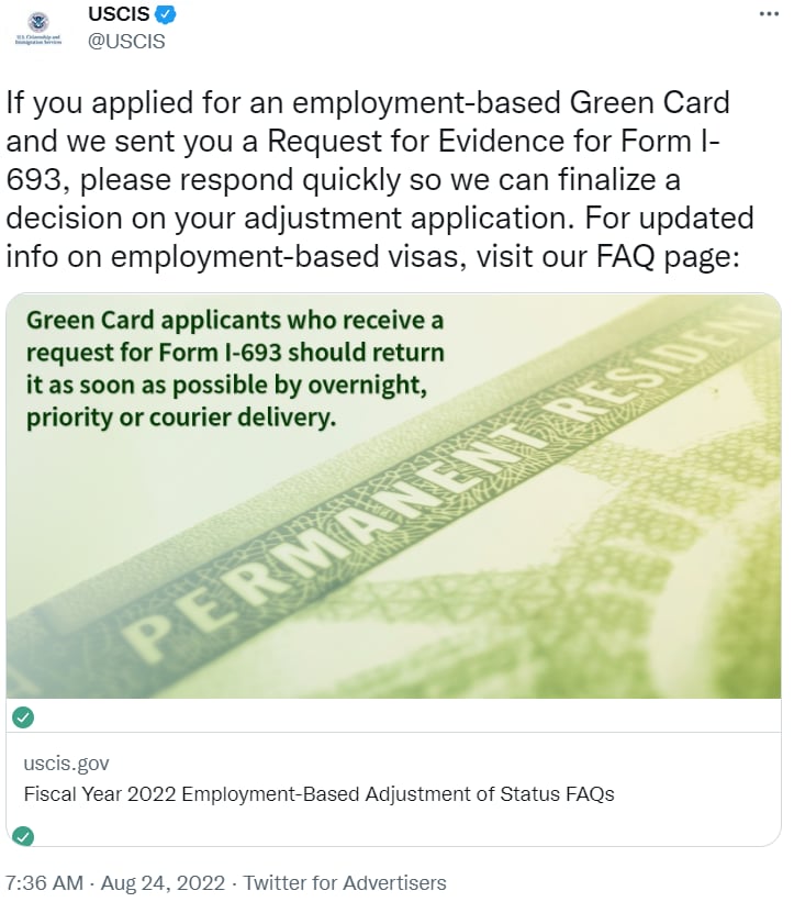 ALERT IMMIGRANTS BY THE GREEN CARD