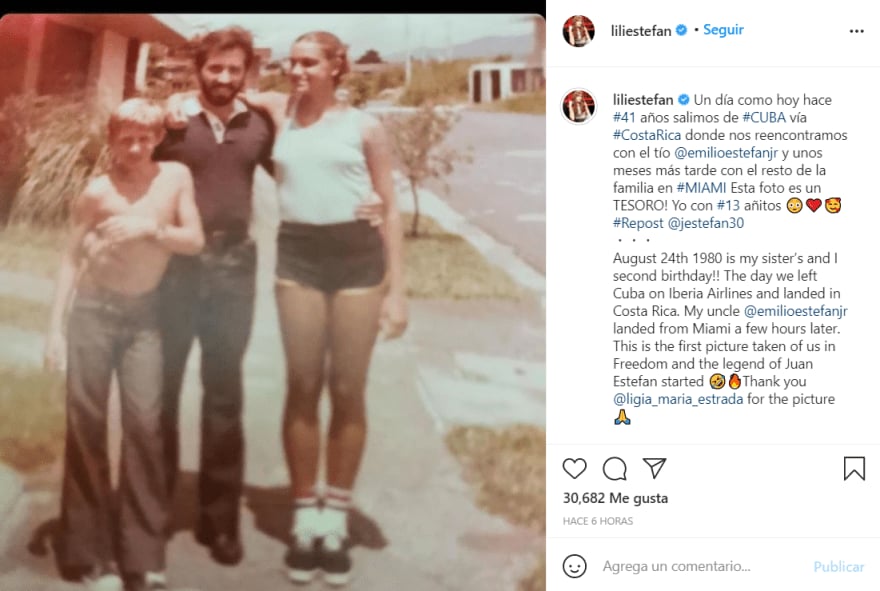Lili Estefan Lina Luaces: The departure from Cuba 