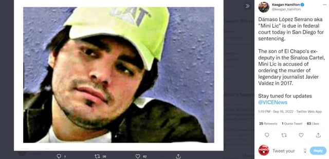 He’s released from prison! Godson of Joaquín ‘El Chapo’ Guzmán went unpunished