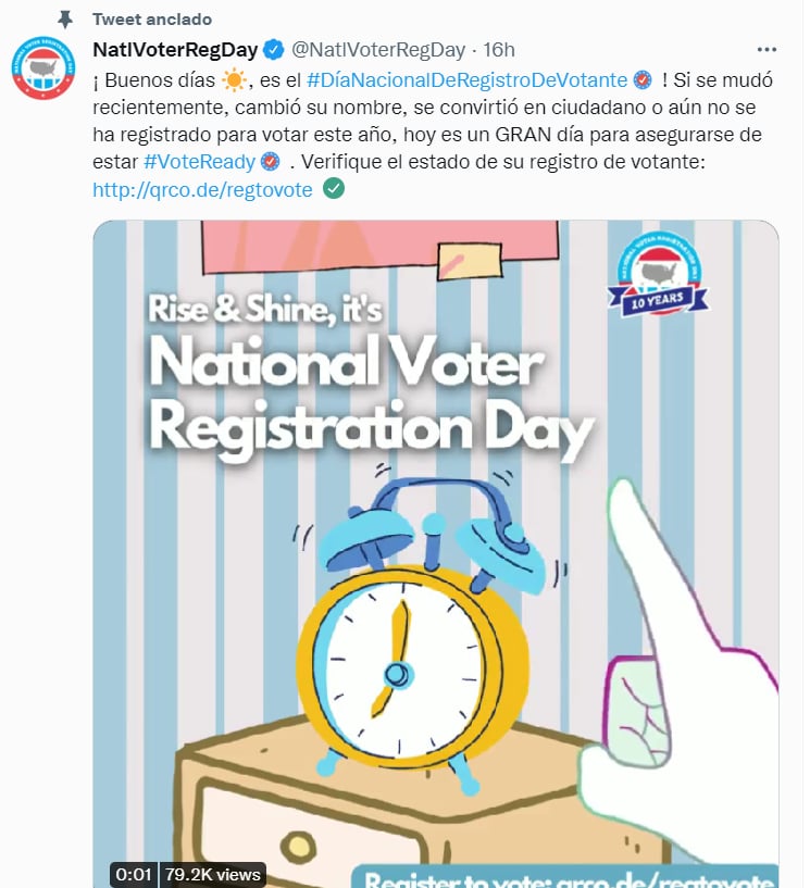 Día Nacional Registro Votantes: ¿Hay una fecha límite de registro?