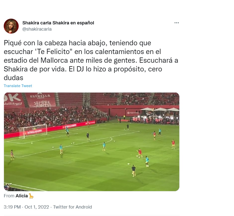¿NO PODRÁ OLVIDAR A SHAKIRA?