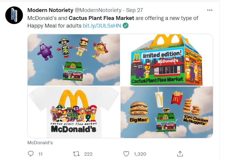 MCDONALD'S SORPRENDE CON HAPPY MEAL