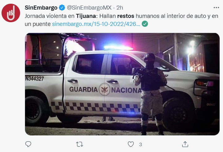 LA VIOLENCIA NO PARA EN TIJUANA