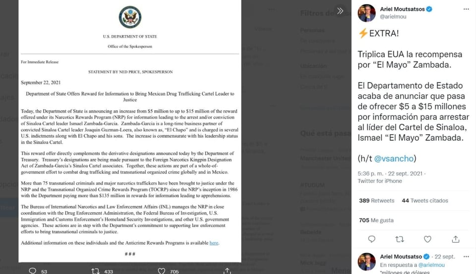 $ 135 million in PRO to justice