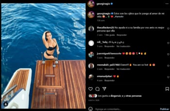 Georgina Rodríguez bikini: ¿Muestra su cuerpo de más?
