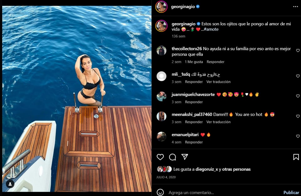 Georgina Rodríguez bikini: Does she show her body too much?