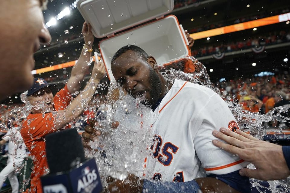 Astros Houston Marineros Seattle: Yordan Álvarez conecta jonrón