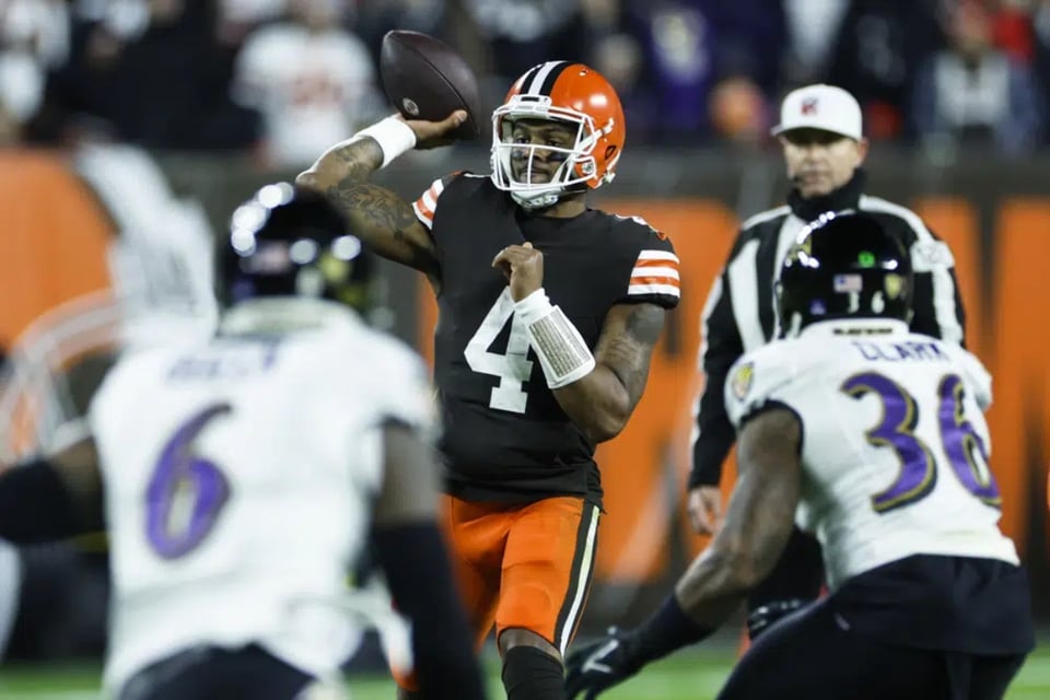 Browns vs Ravens: Así terminó el juego del sábado por la noche