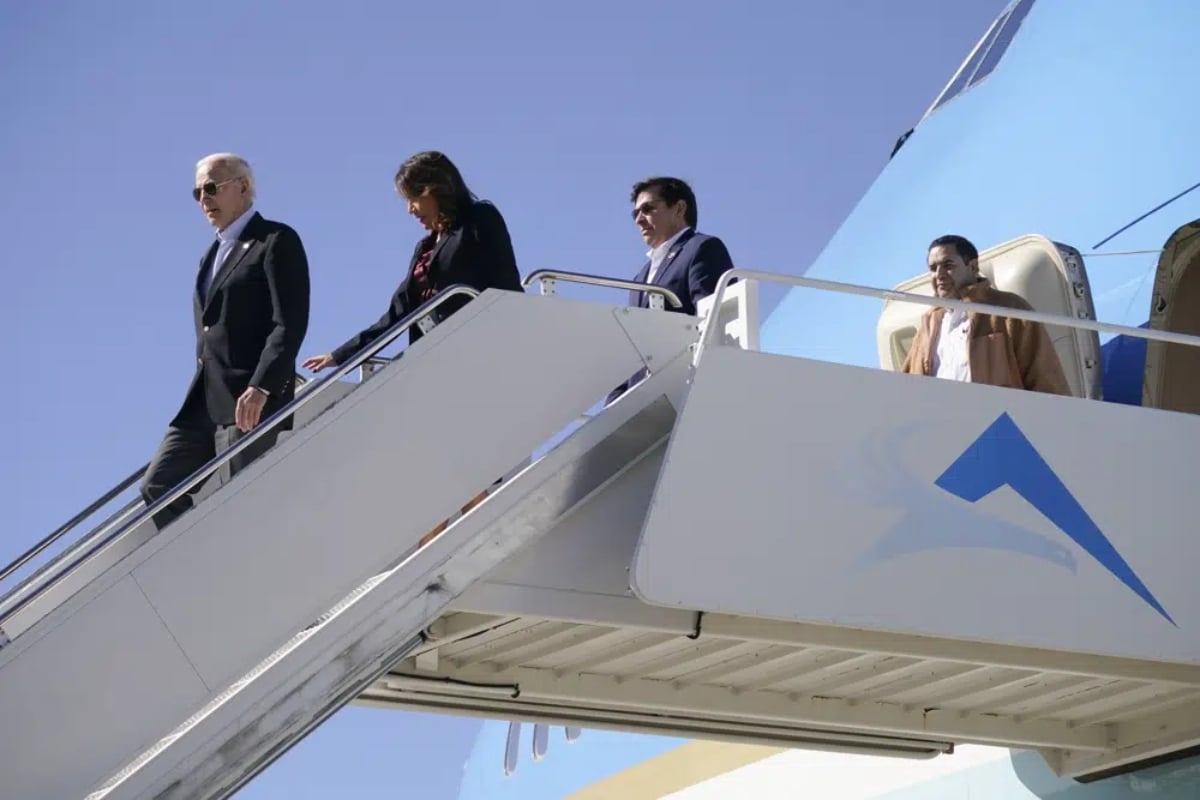 Joe Biden visita frontera