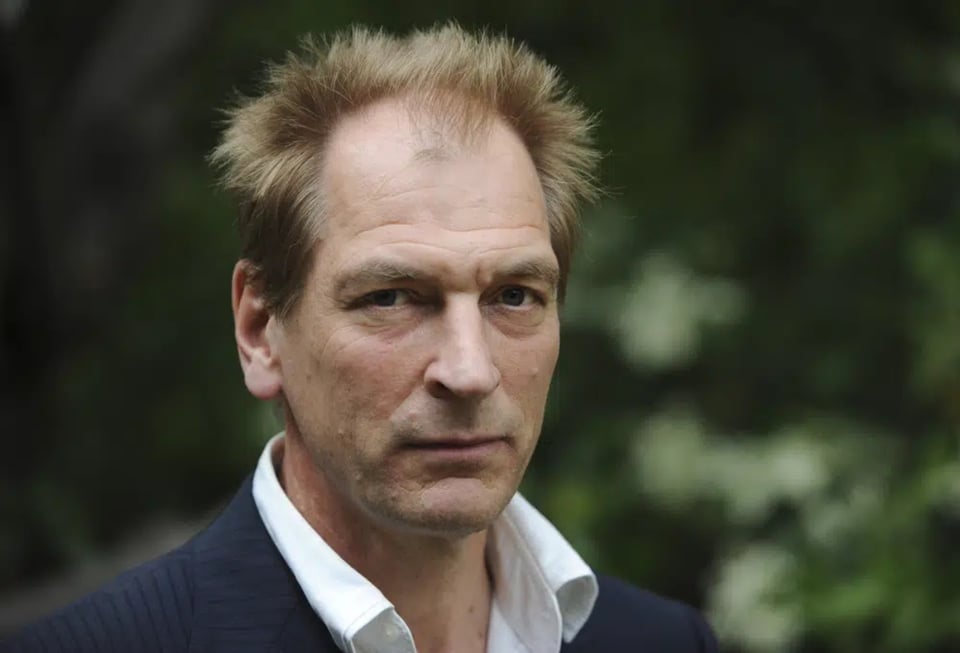 El actor nominado al Oscar, Julian Sands se encuentra desaparecido en las Montañas de California