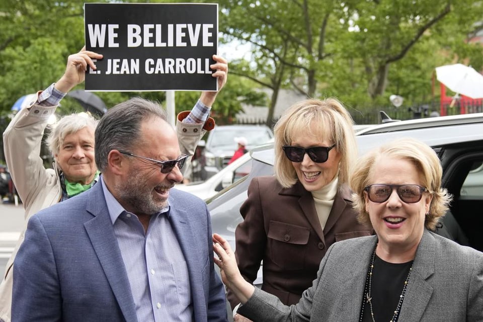 Trump points out that he does not know Carroll, "a shame" says about the verdict