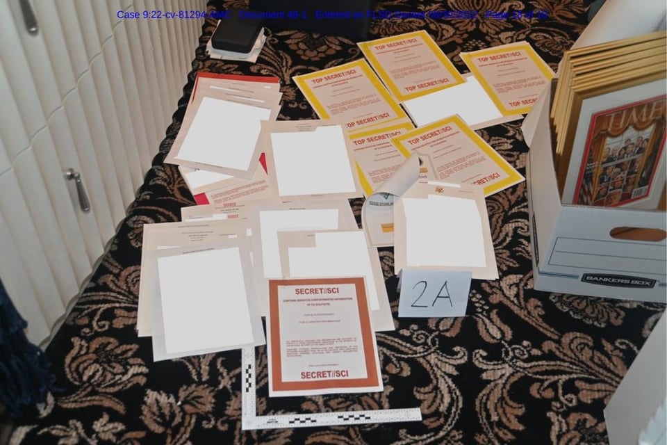 trump documentos clasificados