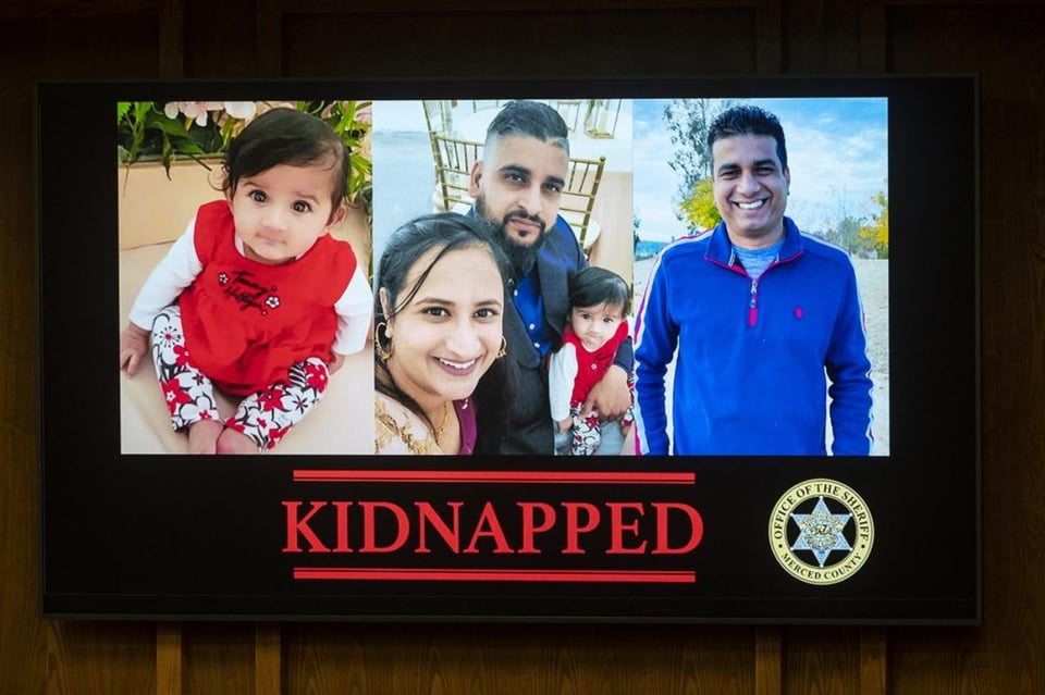 Familia secuestrada en California, incluida bebé, es encontrada muerta