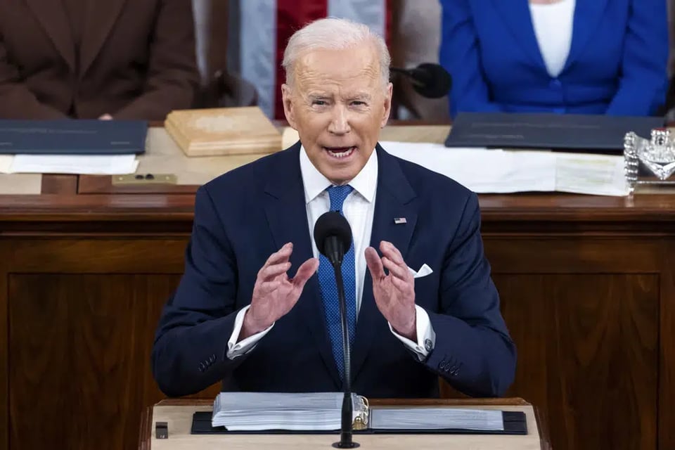 Joe Biden ofrece su discurso del Estado de la Unión