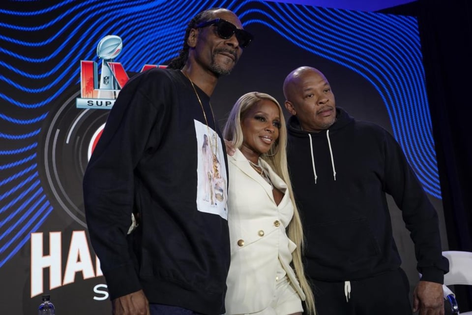 El espectáculo de medio tiempo del Super Bowl LVI: Eminem se roba el show