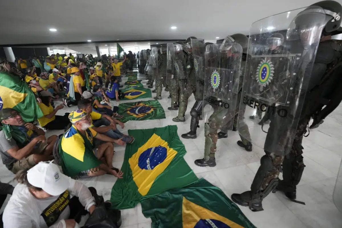400 manifestantes detenidos Brasil